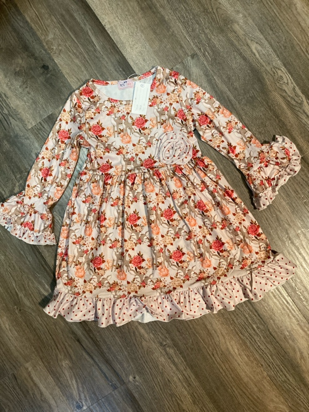 Pete + Lucy Long Sleeve Dress